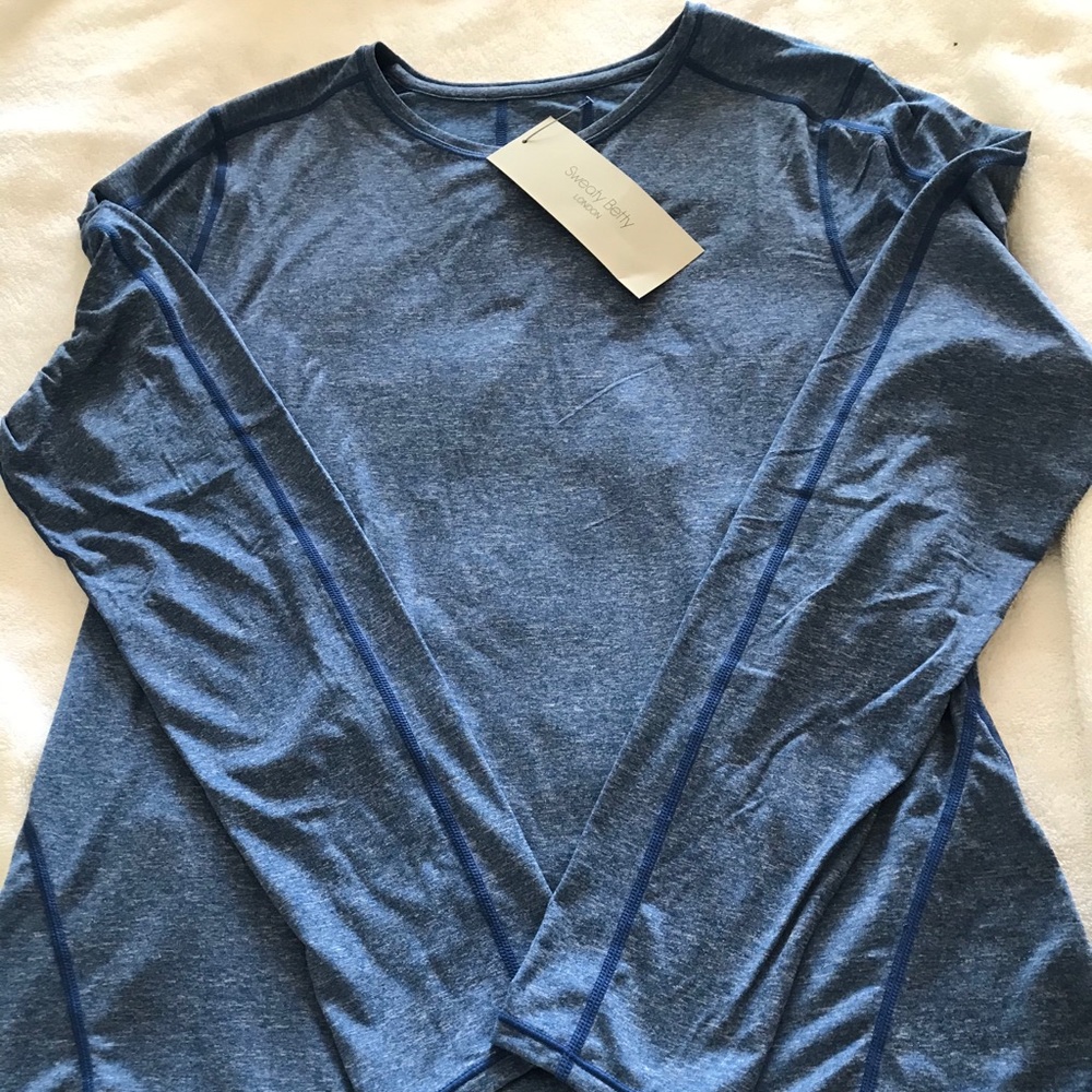 Sweaty Betty long sleeve shirt.. NWT